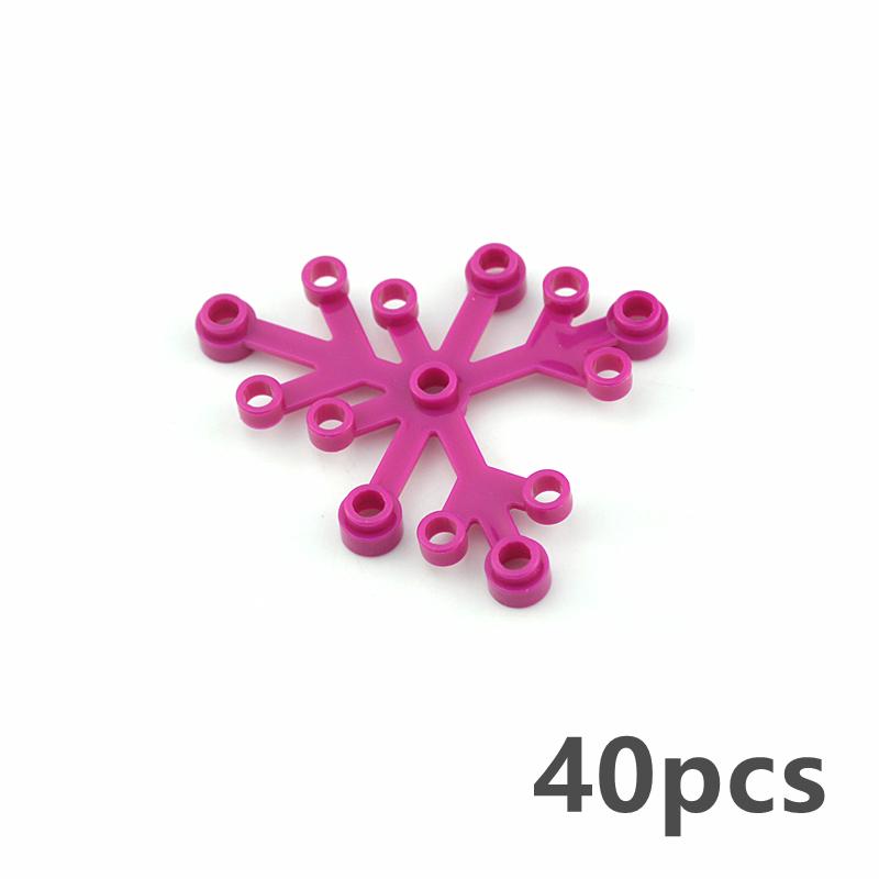 Piante Foglie Mattoncini Casa Giardino Fogliame Accessori Costruzione Fai-da-te Assembla Mattoni 2417 2423 Compatibile con