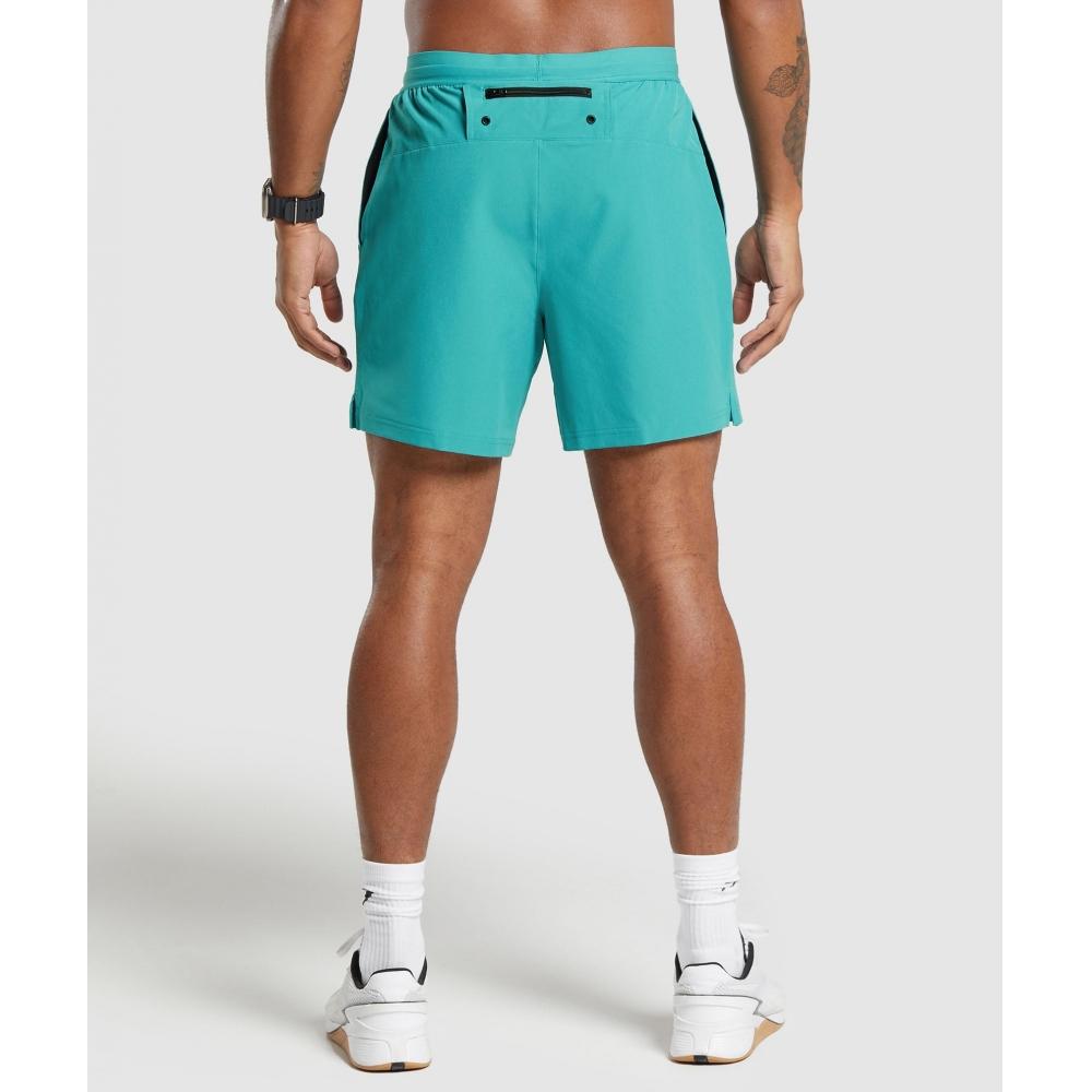 Gymshark Land To Water 6  Shorts Bondi Teal A5a6i Tbnj.