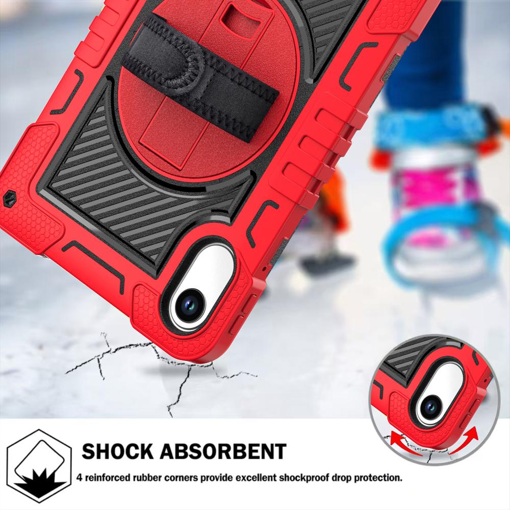 Shockproof Silicone+PC Tablet Cases for Xiaomi Pad 6/7/6 Pro/7 Pro & Redmi Pad 2/SE 8.7-inch Case Cover with Rotate Stand Shell