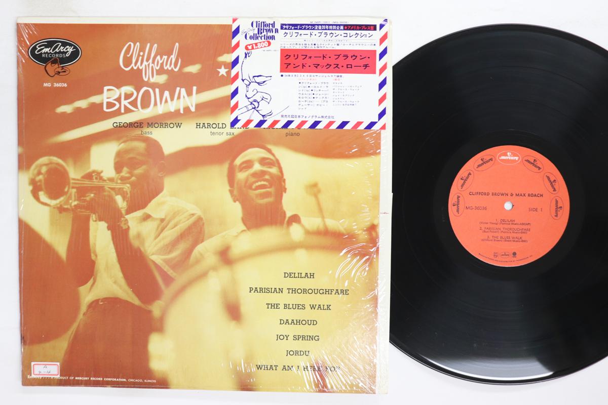 

LP Record CLIFFORD BROWN MAX ROACH Clifford Brown And Max Roach MG36036 EMARCY US Jazz Used