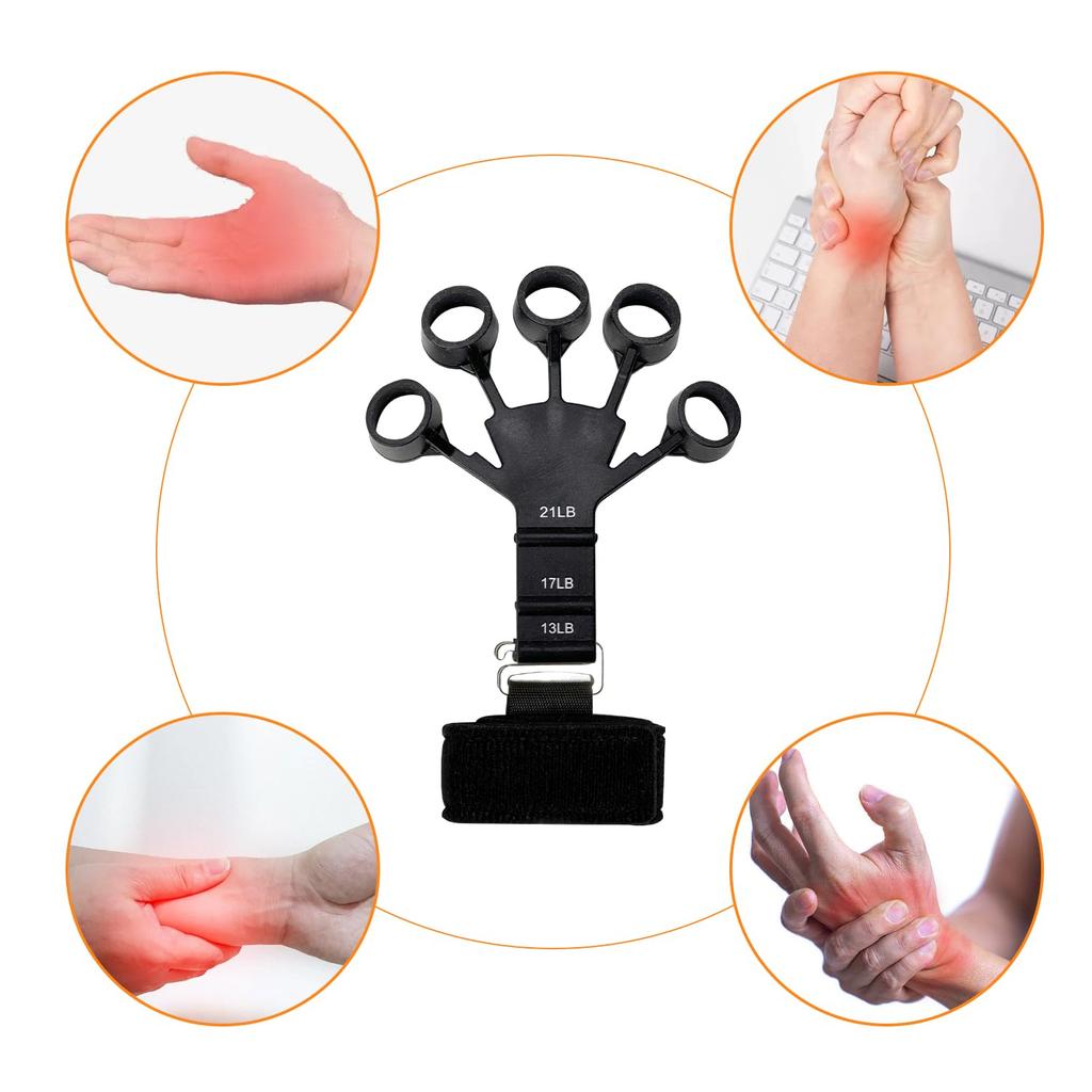 MAHOUYA Finger Strengthening Grip Strength Training Reverse Grip Finger Exerciser
