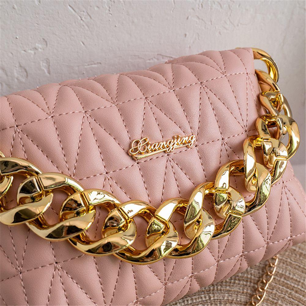 Fashion Women Girls Shoulder Bags Chain Handbags PU Leather Female Large Capacity Casual Crossobdy Clutch Purse