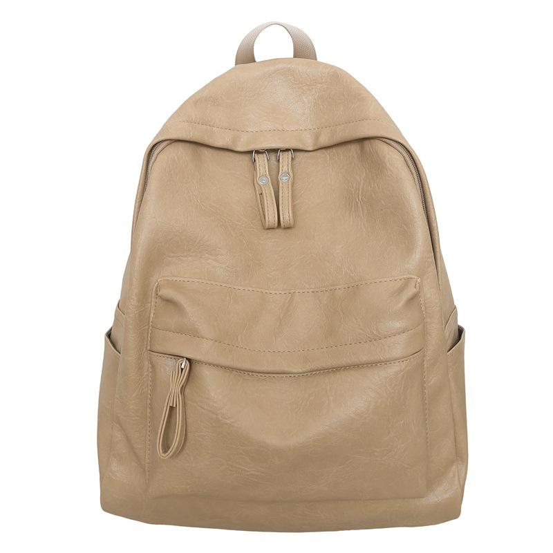 

Шкільний рюкзак жіночий однотонний для старшокласниць, студенток коледжу, учениць середньої школи, простий універсальний кампусний рюкзак хакі