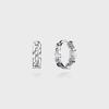 With U Silver Earrings SA25C13F