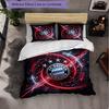 Set Biancheria da Letto Bayern Monaco Modello 3 Pezzi Morbida Copripiumino in Microfibra con Federe per Camera da Letto
