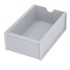 Storage Box Stackable PP Material Large Capacity Classified Storage Strong   Drawer Box