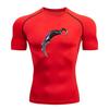 Men's Compression Workout T Shirt, Quick Dry Breathable Athl
