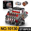 Modelová řada Stavebnice motorů Technické STEM hračky Nádrž Moc Motor V8 Superauto V12 Stavebnice Montážní sada Hračka Děti Dospělí Dárek