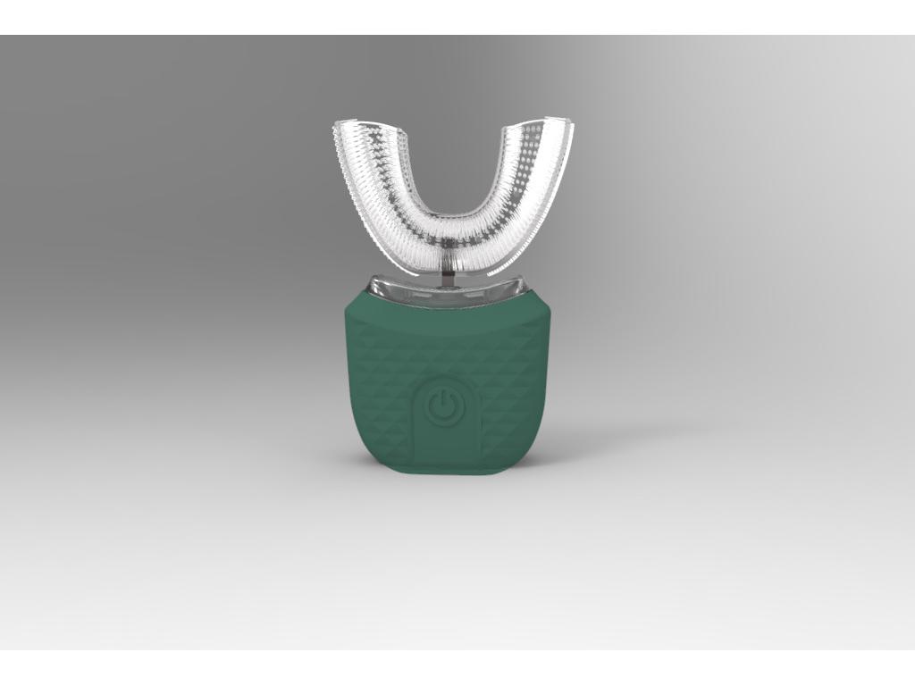 

Automatic Sonic U-Shaped Electric Toothbrush with Wireless Charging зелёный