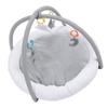 Plush Baby Play Gym Mat Sensory Development Thick Soft Cotton Filling Round Shaped Tummy Time