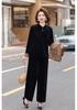 2026 Spring Collection: Elegant Sleeveless Vest Three-Piece Set for Middle-Aged and Elderly Women