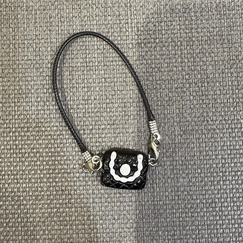 1pc 15/17cm Idol Doll Sitting Party Doll Charm Mini Vintage Camera Black White Bag Neck Accessory for Gen1 2 3 Doll