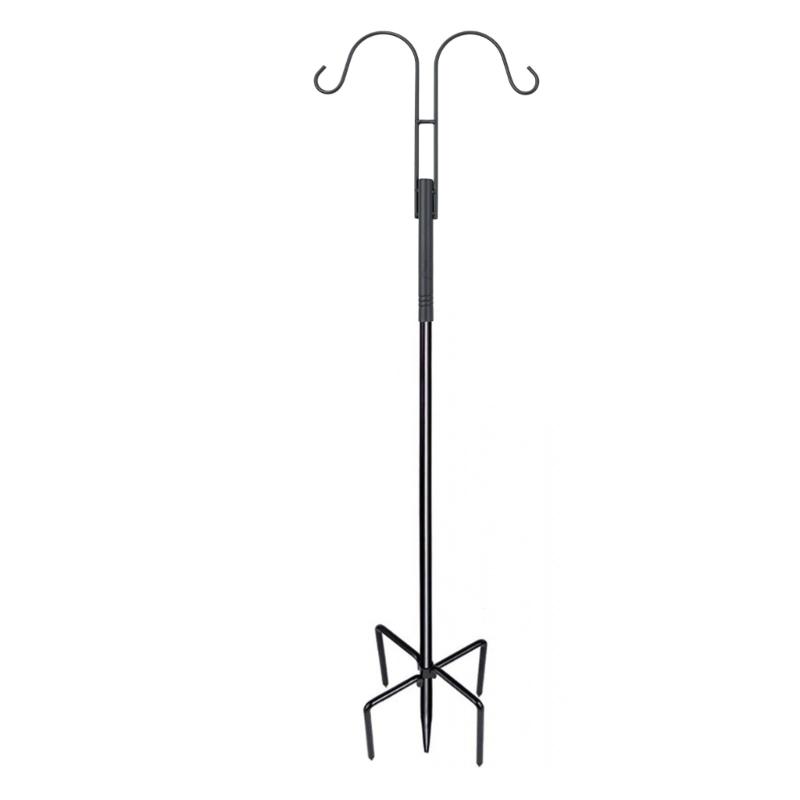 Wild Bird Feeding Stand with Hook for Garden Outdoor Decors Bird Bath Bird Feeding Station Hanging Bird Feeders