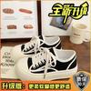 College style platform canvas shoes women's 2025 spring and summer new student versatile ins tide sports and leisure white shoes