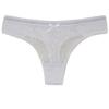 Sexy Women's Thong Transparent G-String Panties for Women Lace Underwear Solid Color Intimate Lingerie 6 Pcs/set