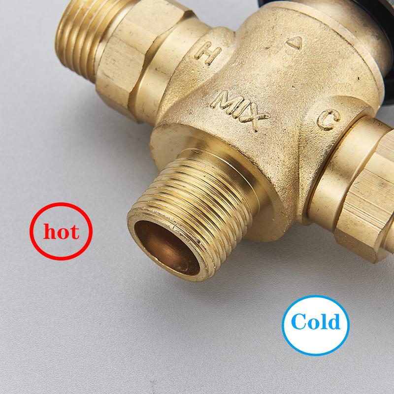 Messing Thermostatmischventil Konstante Wassertemperatur Duscharmaturventil Thermostat Badezimmer Küchenarmaturventil