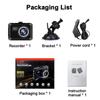 Car DVR FHD 1080P Night Vision Upgraded 2.0 Inch Mini Car Screen Dash Camera Night Vision Dashboard Camera Parking Monitor