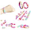 Fun Kids Beaded Necklace Girls DIY Craft Kit Toddler Handmade Gift Educational Toy