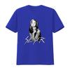 Retro Buffy The Vampire Slayer Black White Print Cool Casual Streetwear T Shirt vintage Washed Stretched Breathable