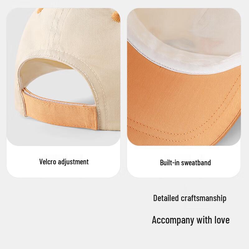YEEHOO Kids' Summer Breathable Pure Cotton Sun Hat