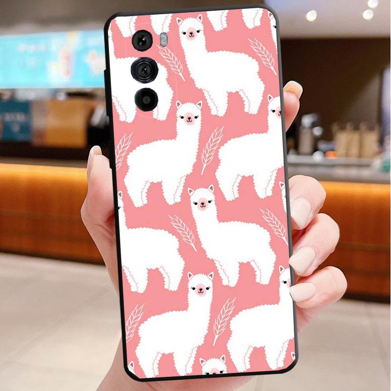 Lama Alpacas Animal Phone Case For Motorola Edge 60 50 40 Pro 60 50 40 30 Ultra Neo Fusion Moto G Play G Stylus G Carcasas