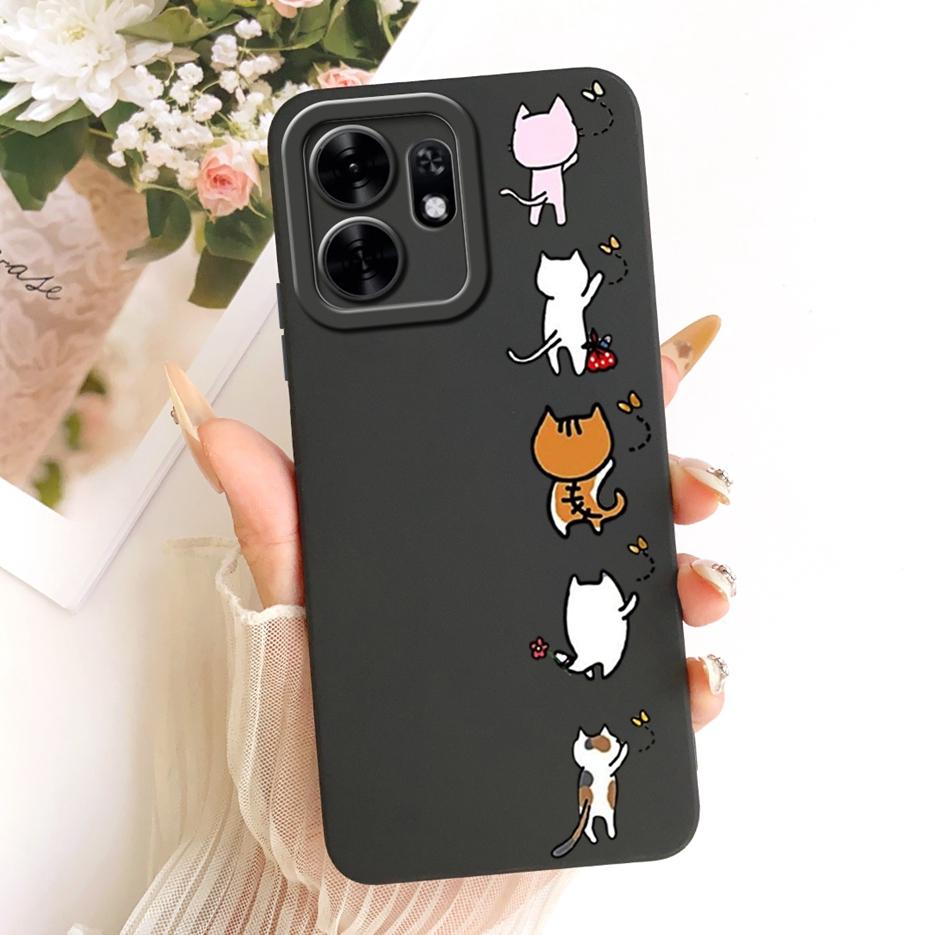 For Honor X6d 5G Case Honor Play 60A Luxury Art Painted Cover Shockproof Soft TPU Phone Case For Honor X6d X 6d HonorX6d 5G Bags