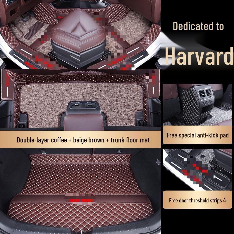 Custom Full Coverage Floor Mats for Haval H6, H2, Big Dog M6, Menglong F7, and H9