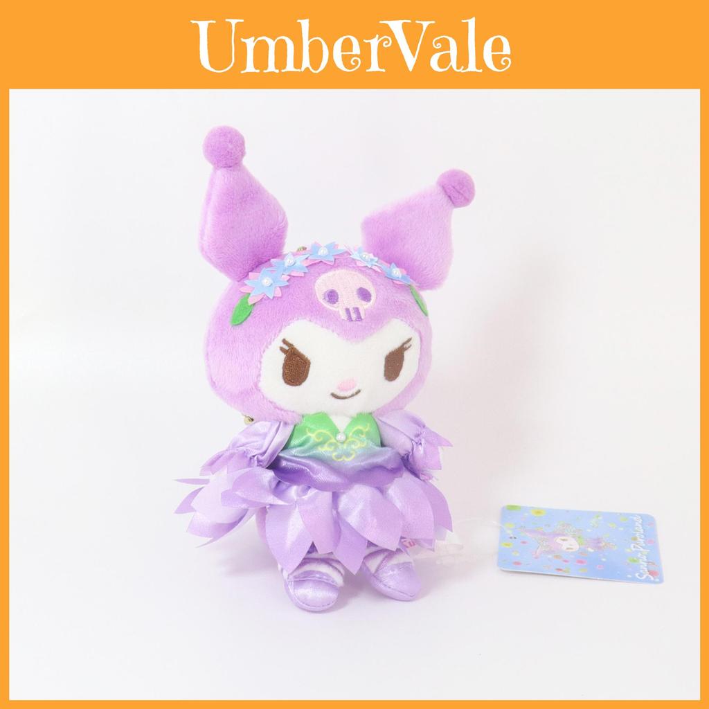Sanrio Kuromi Fairy Plush Toy Bag Accessory With Soft And Fluffy Material**