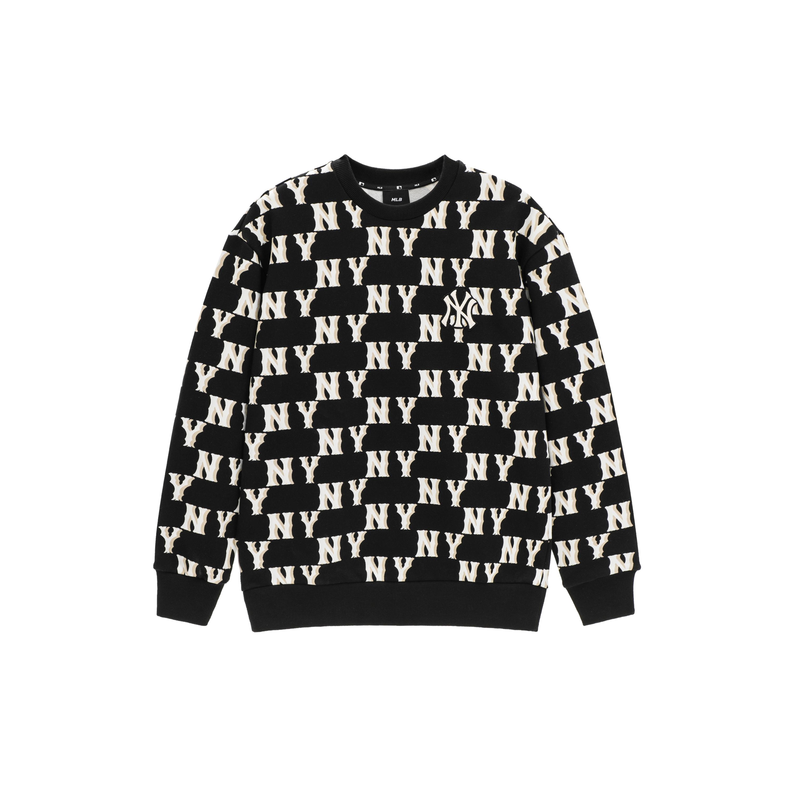 MLB New York Yankees Sweatshirt Unisex Black 3AMTM0231-50BKS S