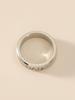 Elegant European and American Fashion Jewelry Stainless Steel DAD Ring.