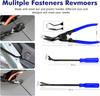 Trim Removal Tool Kit 330Pcs Car Removal Tool Kit Pry Tool Set Auto Clip Pliers Panel Door Radio Dash Window Bumper Adhesive