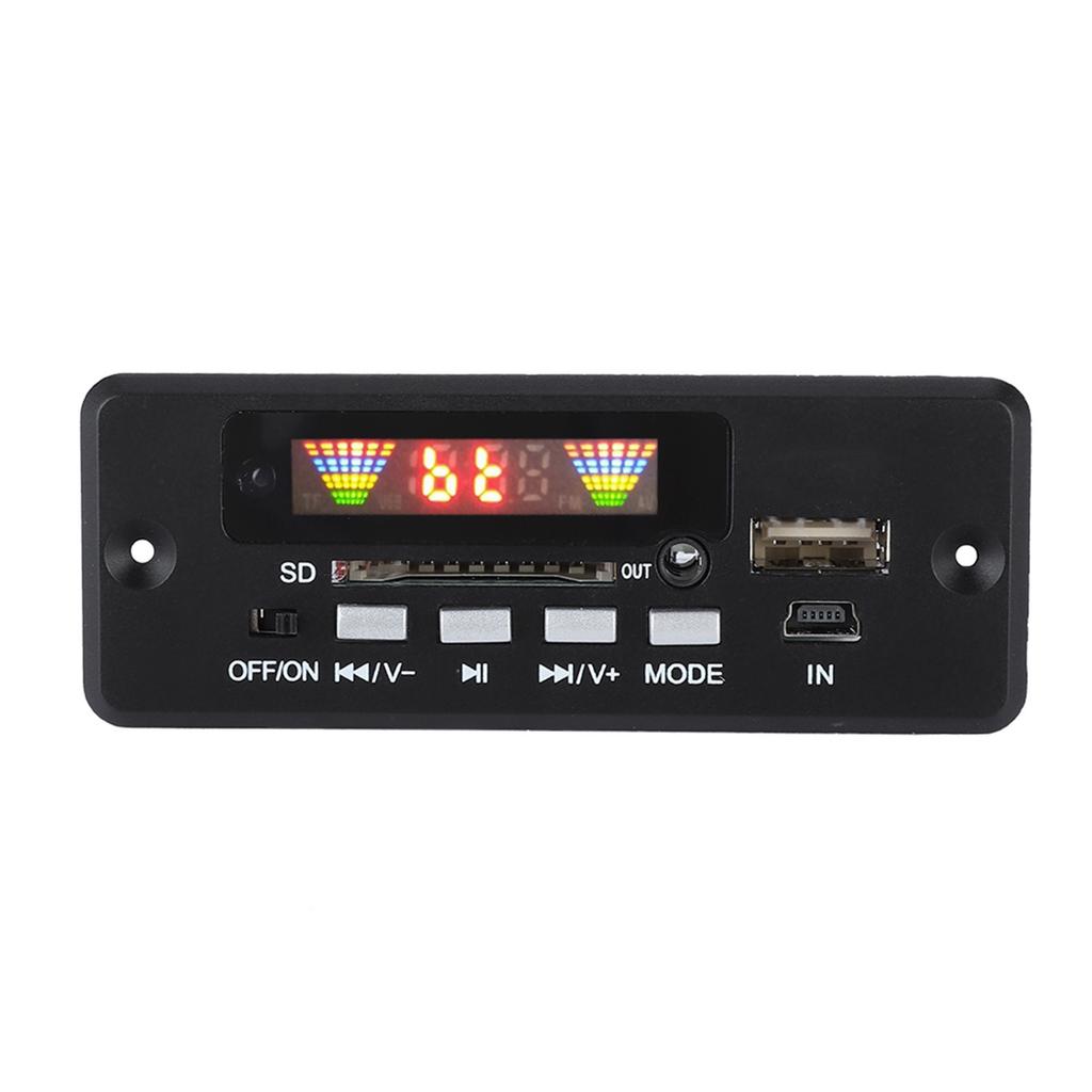 02EBT DX Car Vehicle Hands Free Call Decoder Board Bluetooth Remote Control (Black)