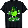 St. Patrick's Day Bowling Drinking Beer Lover Player Drinker Cotton Men T Shirt