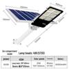 Super Bright Waterproof Solar Courtyard Lamp: Outdoor Wall & Street Lighting, 6-Meter Range