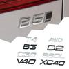 T4 T5 T6 T8 AWD Emblem Car Bumper Trunk Sticker For Volvo D2 D3 D4 D5 D6 D7 D8 V40 V60 XC40 XC60 XC90 C30 S60L S80L Accessories
