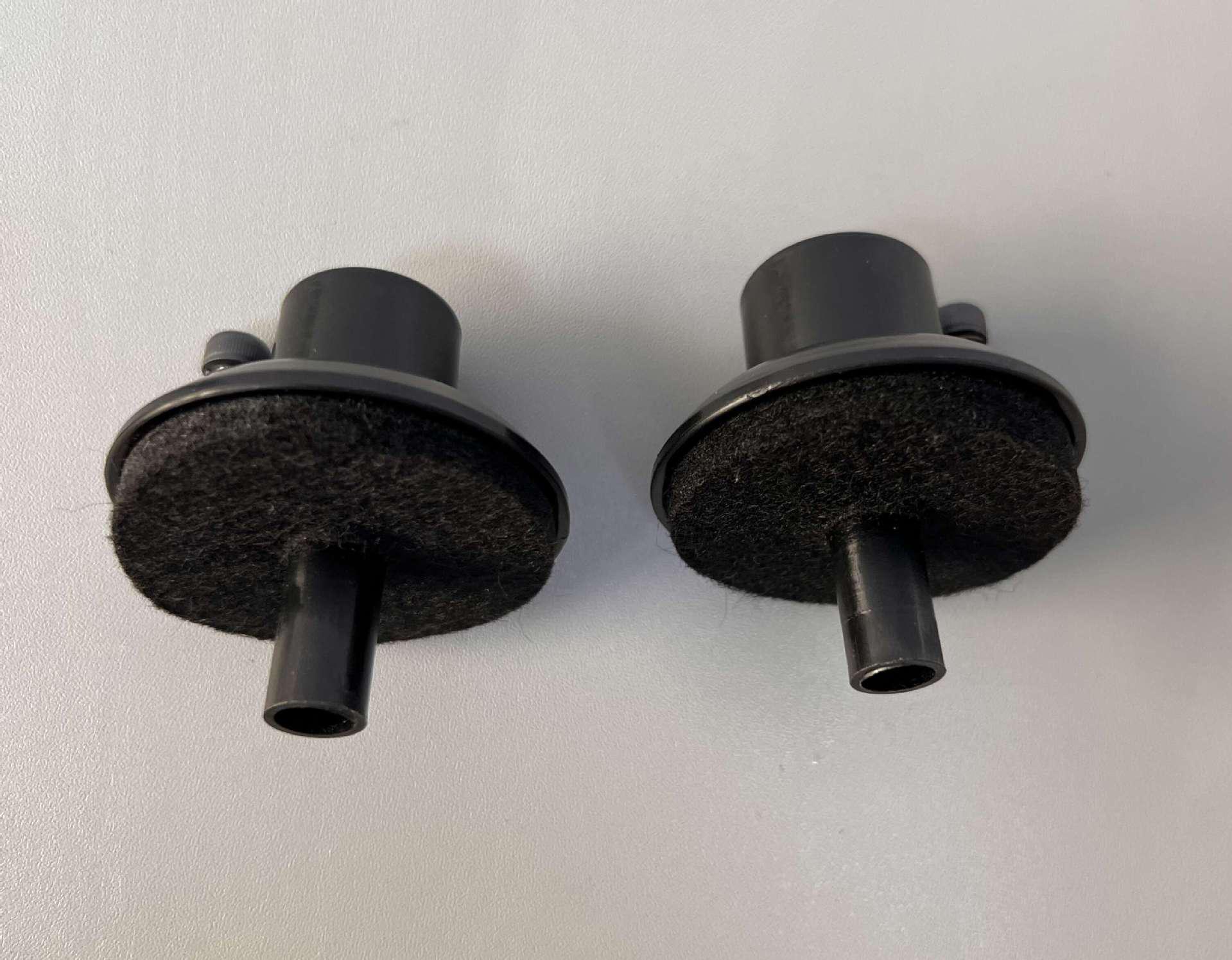 

Double Pedal Drum Foot Clutch & Felt Pad Accessories Small 1.9mm Inner Diameter (Black)