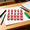 Classroom Pencil Organizer 1-20/1-30/1-50 Numbered Toppers, Reusable Labels Identification System for Teachers, Tracking Markers School Organization