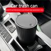 Universal Car Trash Bin Can Mini Auto Dust Organizer Car Interior Rubbish Bag Garbage Container Storage Box Bucket Auto Accessor