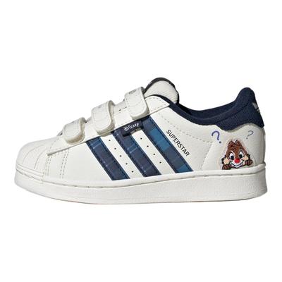 Disney X Originals Superstar Módne Všestranné Nízke Detské Tenisky Detské tenisky Biela Sivá IH3500
