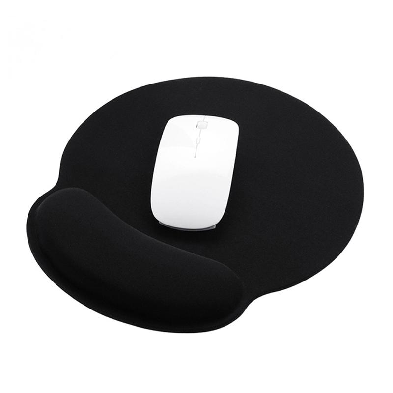 Ergonomic Mouse Pad with Gradient Colors Wrist Support Soft Cushion Non Slip Base for Laptop Desk