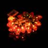 6,5FT 10-LED Erdbeer-Lichterkette Weihnachts-Dekorative Lichterketten LED Dauerlicht Modus für Festivals Ostern Karneval Partys