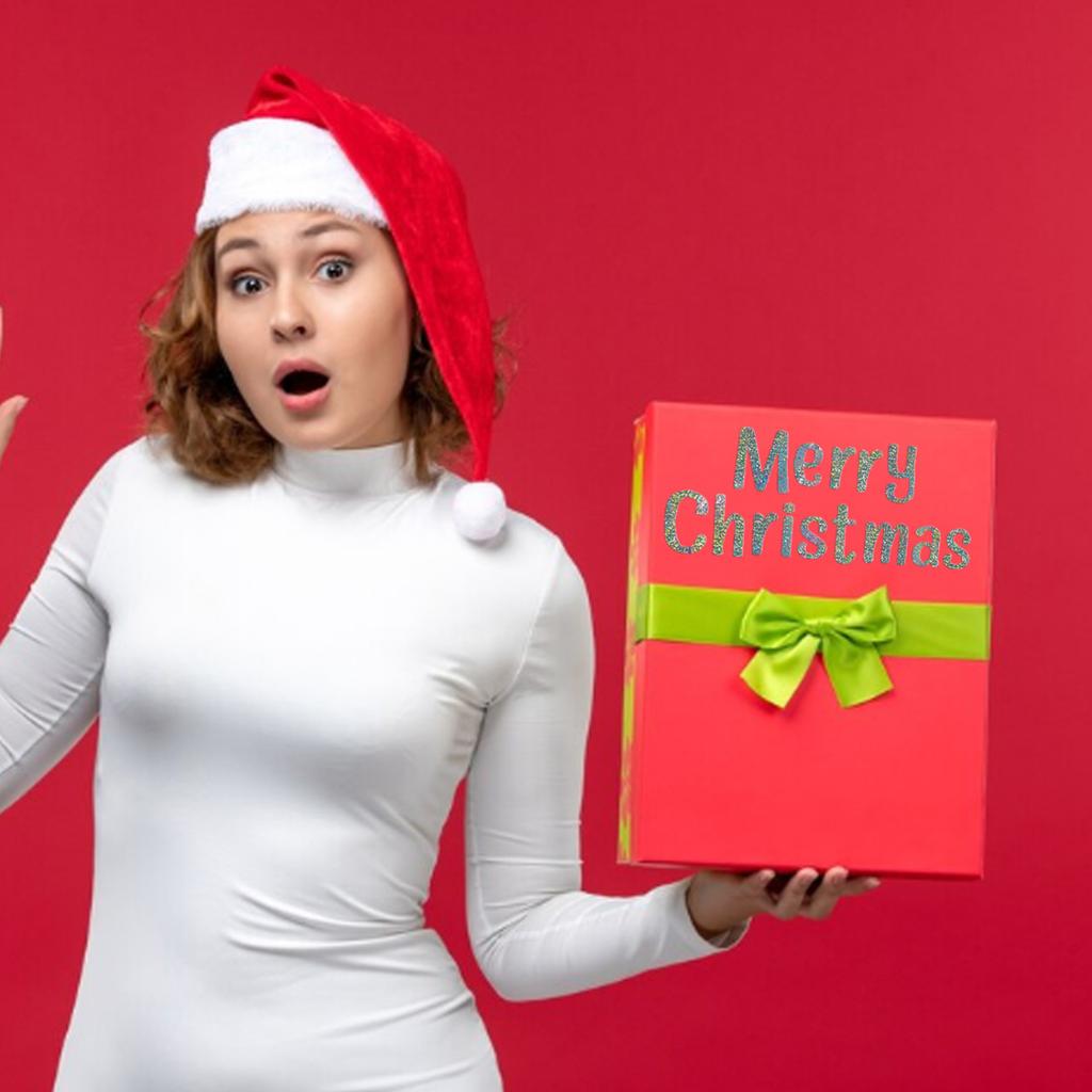 26 Alphanumeric Stickers For Christmas Gifts