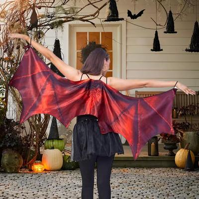 Halloween Dragon Cape Wings for Adults Women Halloween Party Dress Up Costume for Cosplay Events Stage Performance