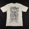 Classic Y2K Gothic Style T-shirt Print Oversized T Shirt High Street Shirts Gothic Round Neck Cotton Tops New Mens Women T Shirt