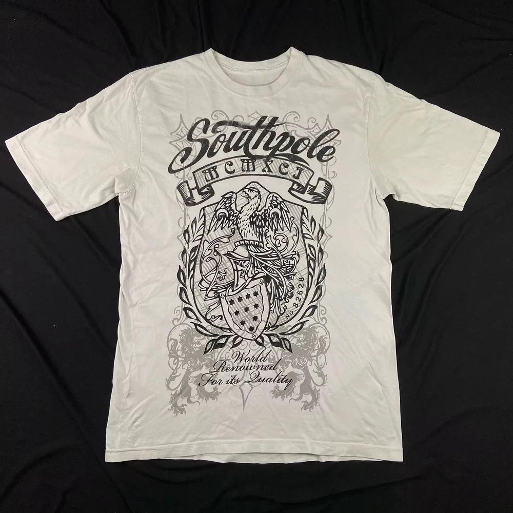 Classic Y2K Gothic Style T-shirt Print Oversized T Shirt High Street Shirts Gothic Round Neck Cotton Tops New Mens Women T Shirt