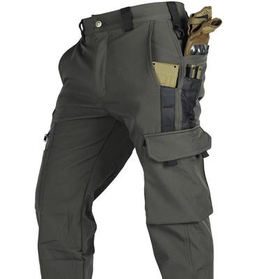 OEING Men's Tactical Waterproof Softshell Cargo Pants