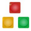 Acrylic Mirror Wall Decor 3-Piece Set, Sensory Play Home Decoration for Children