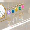 14 Styles Suncatcher Crystal Sun and Moon Crystals Prism Rainbow Sun Catcher Garden Decoration Hanging Window Patio Ornament