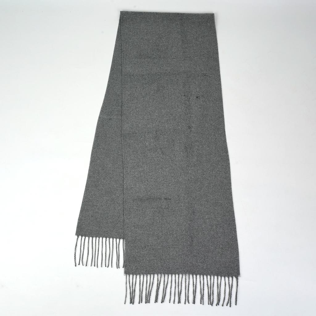 A Men'S Solid Color Imitation Cashmere Scarf, Warm And Soft Long Scarf Shawl, Winter Fashion Scarf