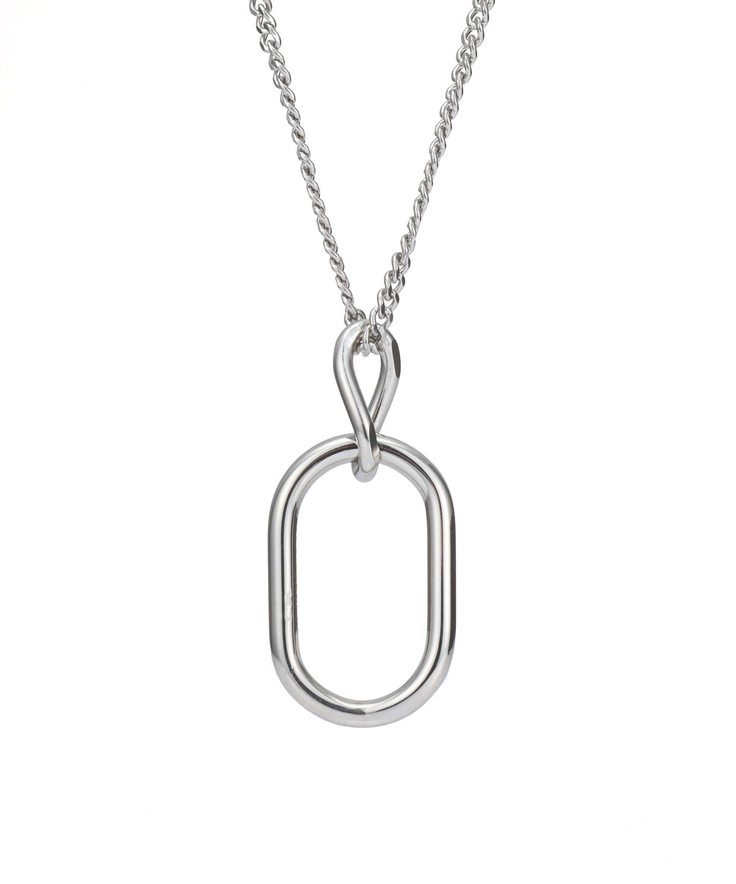 

Lionheart Necklace [Limited Edition] LH-1 Oval Line Necklace, Surgical Stainless Steel (Hypoallergenic)